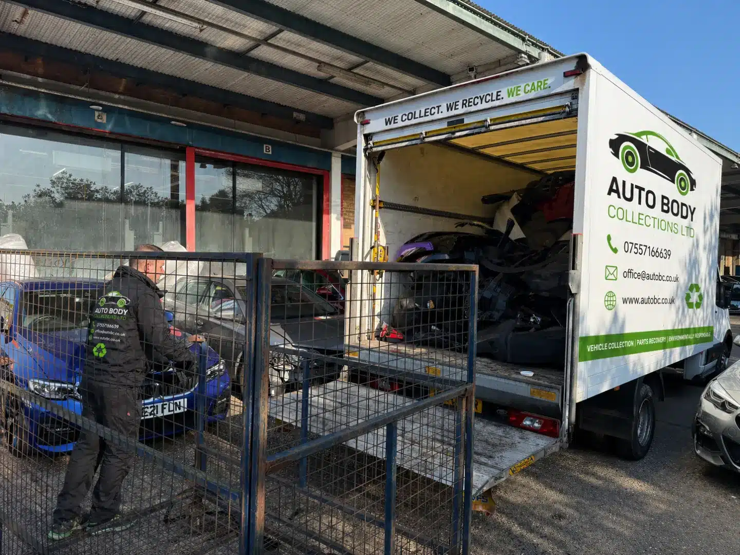 Auto Body Collections UK automotive waste collection service