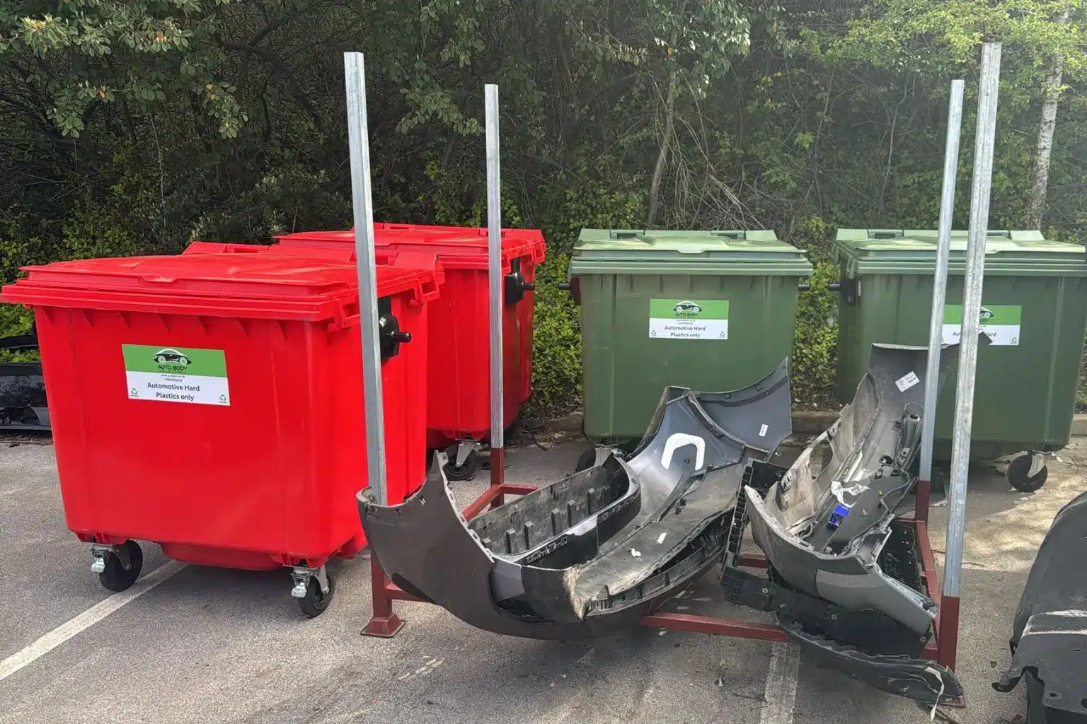 Bins & stillage provided