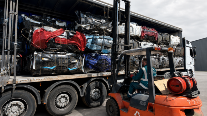how much waste does a bodyshop produce
