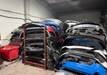 car bumper recycling vs landfill