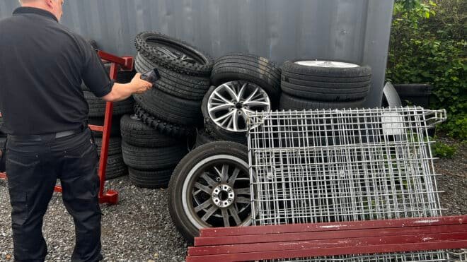One-off alloy wheel collection